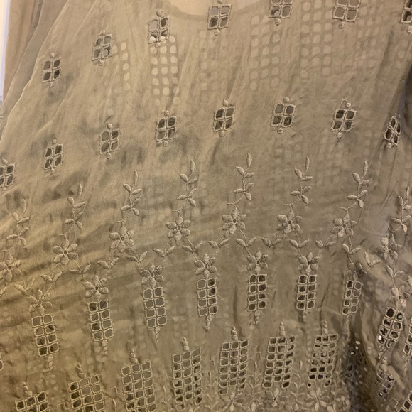 4 Love and Liberty | Johnny Was Shark-bite Tunic, Size XL - Picture 5 of 6